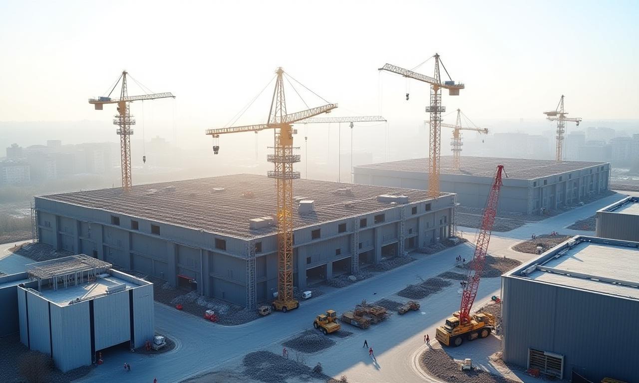 Vue d’un chantier Techno Bâtiment Services à Lyon