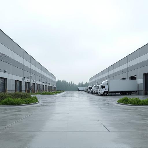 Extension d’usine logistique